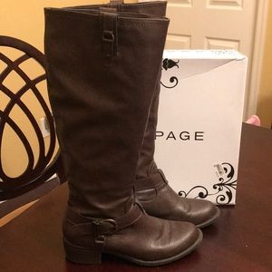 Rampage riding boots sz 6 EUC